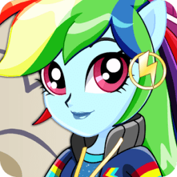 Dress up Rainbow Dash Dance Magic icon