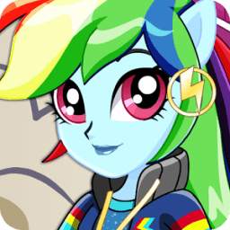 Dress up Rainbow Dash 1