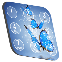 Live Butterfly Lock Screen أيقونة