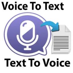 Voice 2 Text & Text 2 Voice Translator & Converter