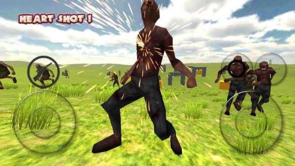 Zombie Mob Sniper 3D screenshot 1