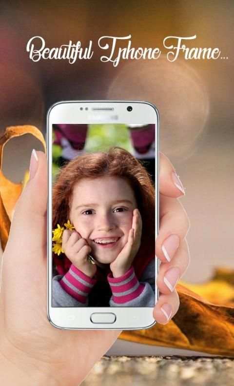 Phone Photo Frames 2017 स्क्रीनशॉट 2