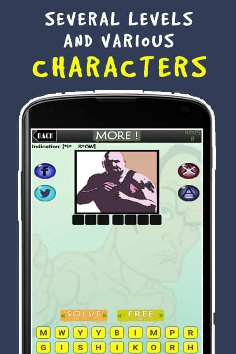 Guess WWE Superstars Quiz 6 تصوير الشاشة