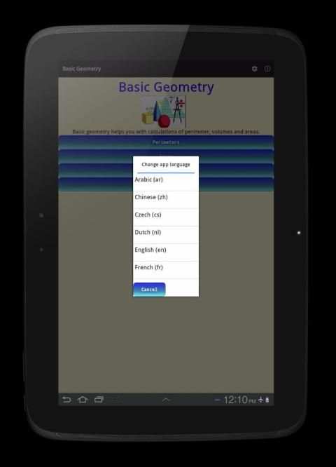 Basic Geometry screenshot 1