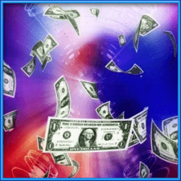 ikon Dollar Tornado Live Wallpaper