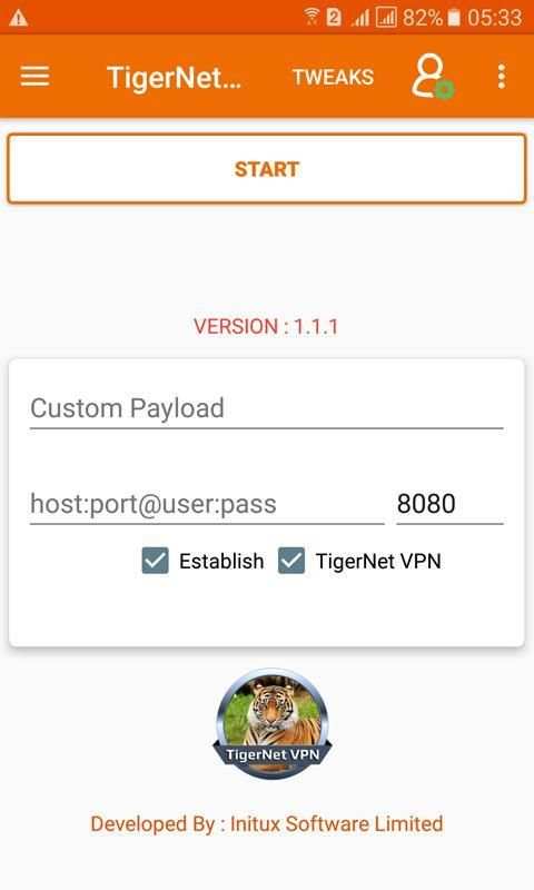 TigerNet VPN screenshot 3