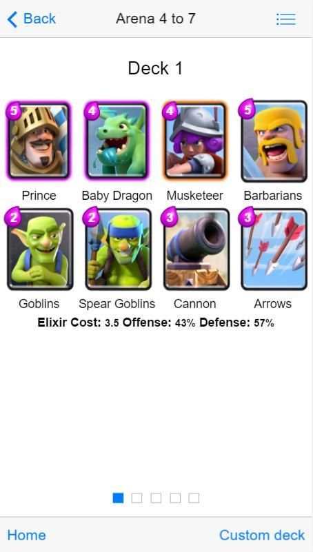 Clash Royal Decks скриншот 3