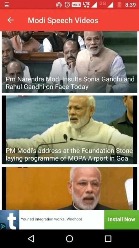 Modi Speech : Modi Keynote APP скриншот 8