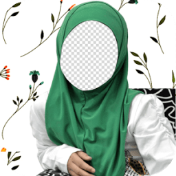 Hijab Kids Photo Frames أيقونة