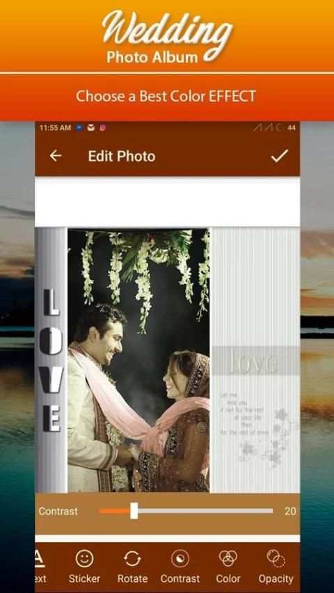 Wedding Album Effect - Photo Editor скриншот 3