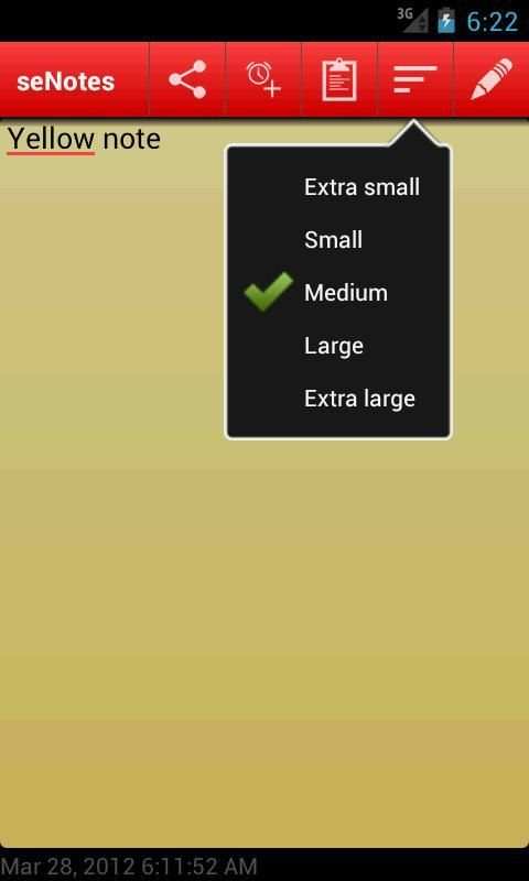 seNotes Plus - notes widget स्क्रीनशॉट 3