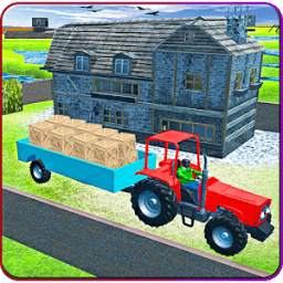 Real Tractor Driver Cargo 3D
