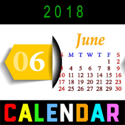 New Calendar 2018 أيقونة