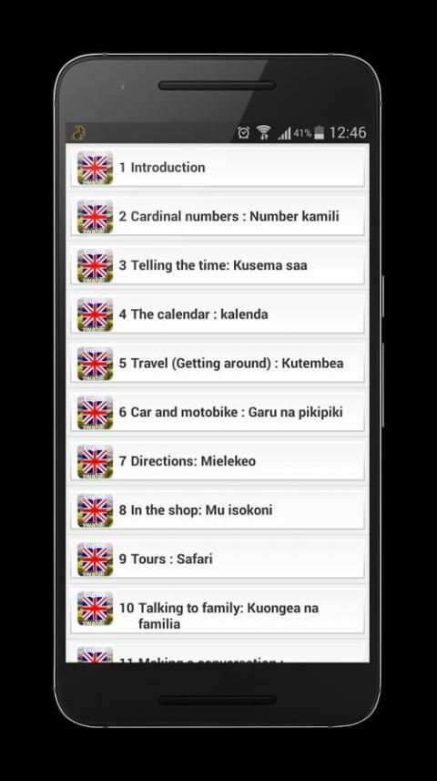 Swahili lessons screenshot 4