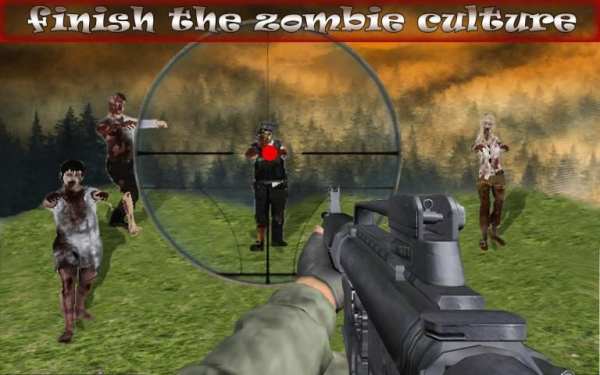 Zombie War Shooter screenshot 1