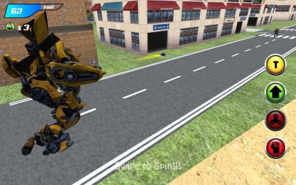 X Robot Spinner : Zombie screenshot 2