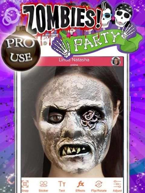 Zombie Face Makeup screenshot 5