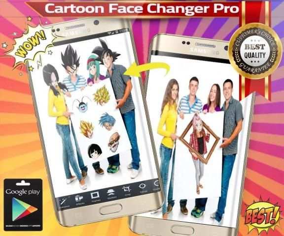 Cartoon Face Changer Anime скриншот 3