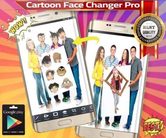Cartoon Face Changer Anime скриншот 2