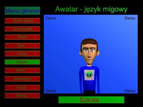 Awatar - język migowy screenshot 2