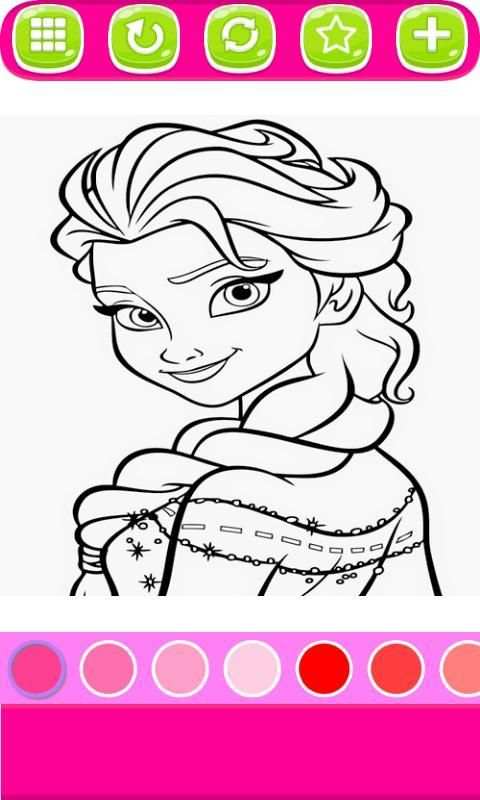 Pretty Princess-Coloring Book screenshot 3