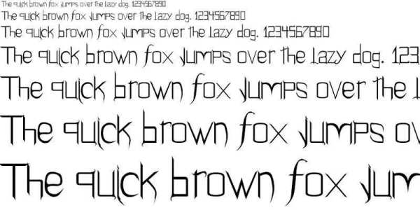 Gothic Font for Samsung Galaxy 2 تصوير الشاشة