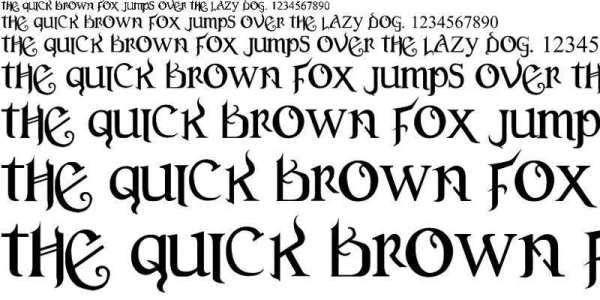 Gothic Font for Samsung Galaxy 3 تصوير الشاشة