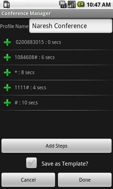 Conference Manager (FREE) screenshot 3
