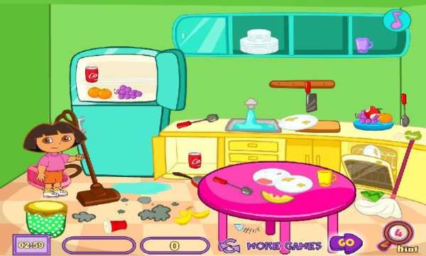 Dora Room Clean скриншот 4
