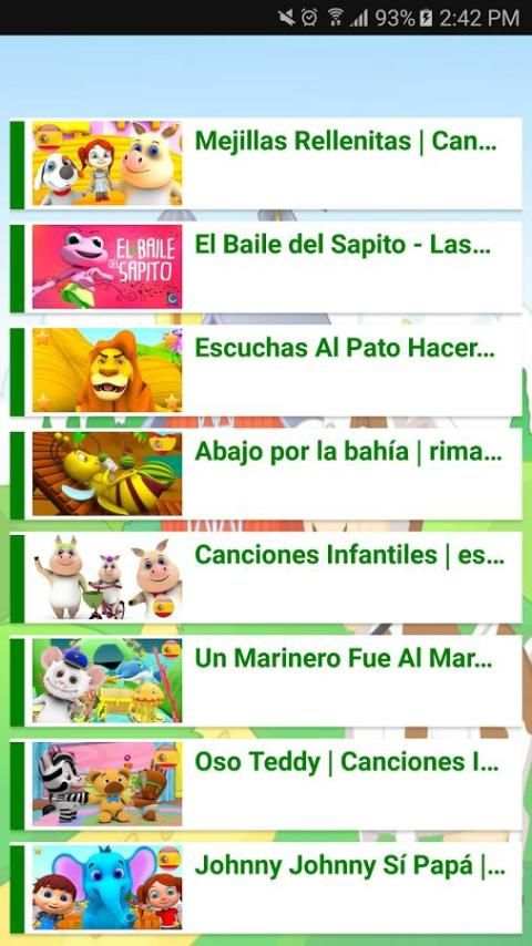 Videos Infantiles Sin Internet 3 تصوير الشاشة