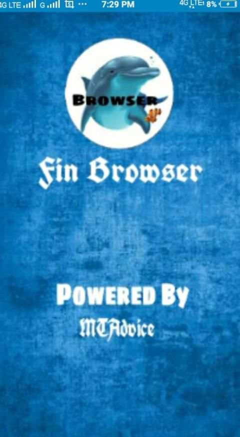 Fin Browser स्क्रीनशॉट 1