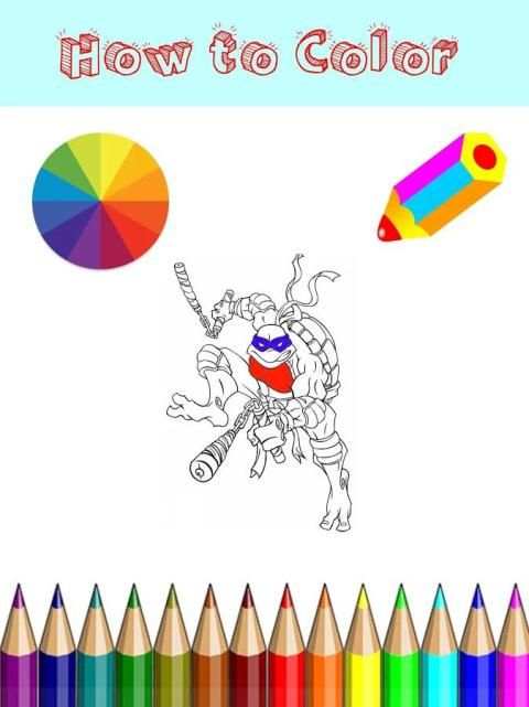 Coloring Ninja screenshot 1