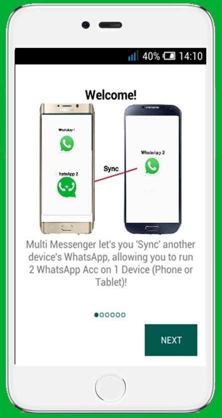 multiple Messenger for WhatsApp 2017 screenshot 5