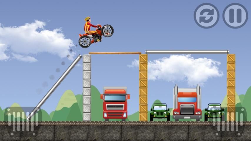 ikon Offroad Super Hill BMX Bicycle Stunts Racing