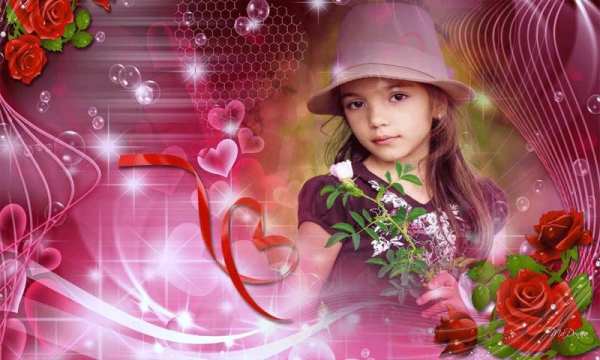 Love Heart Photo Frame скриншот 1