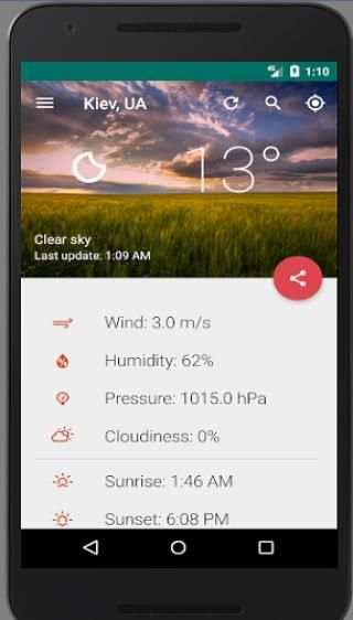 weather ukrain screenshot 3
