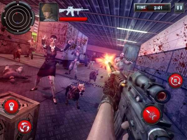 Zombie Hunter into the dead screenshot 2