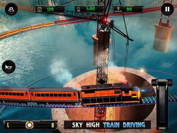 Impossible City Train Driving Sim 1 تصوير الشاشة