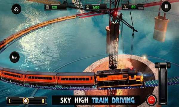 Impossible City Train Driving Sim 11 تصوير الشاشة