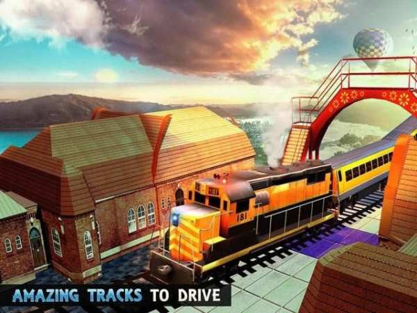 Impossible City Train Driving Sim 2 تصوير الشاشة