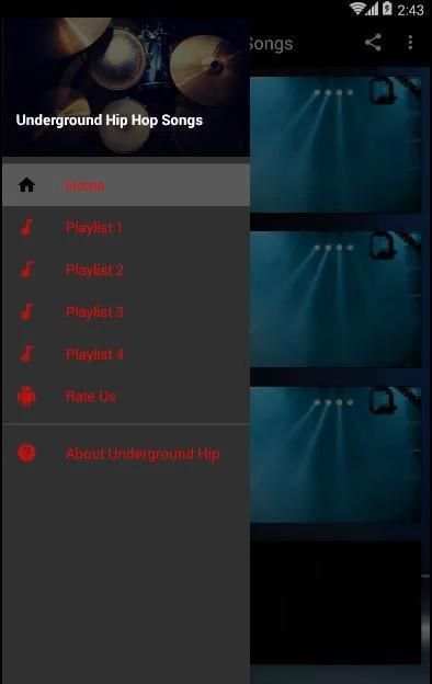Underground Hip Hop Songs स्क्रीनशॉट 3