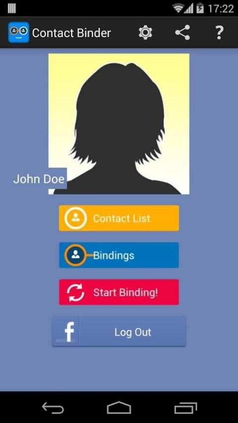 Contact Binder for Facebook screenshot 4