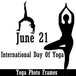 Yoga International Day Photo Frames