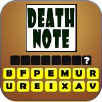 Quiz For Death Note