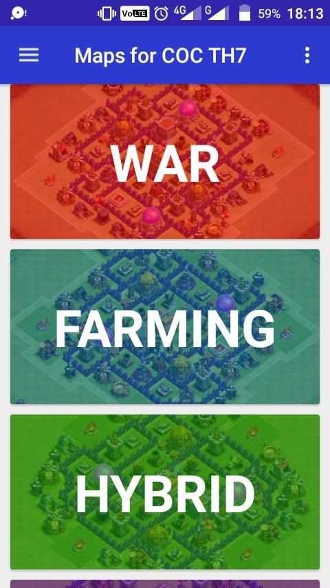 Maps For COC TH7 6 تصوير الشاشة