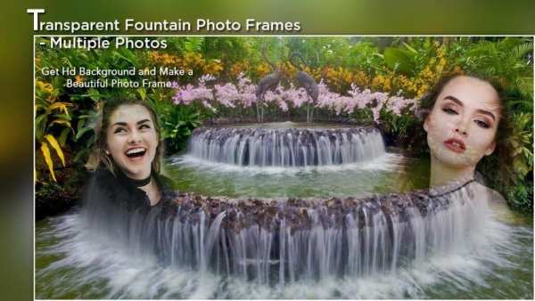 Transparent Fountain Photo Frames - Multiple Photo screenshot 4