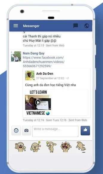 Mini Messenger for fb lite screenshot 2