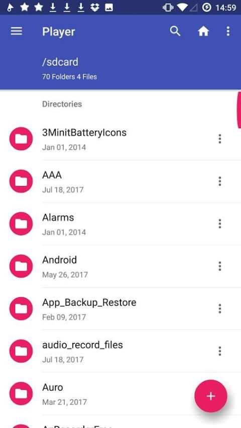 Artemis Мusic audio* player 2017 screenshot 1