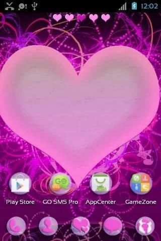 Hearts Themes for GO Launcher screenshot 5