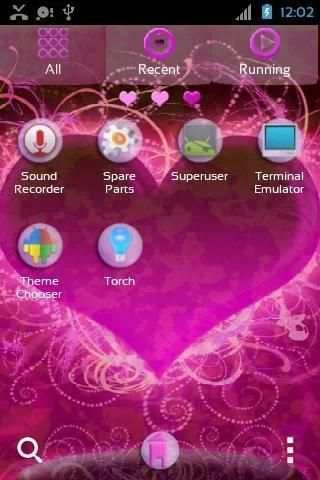Hearts Themes for GO Launcher screenshot 2